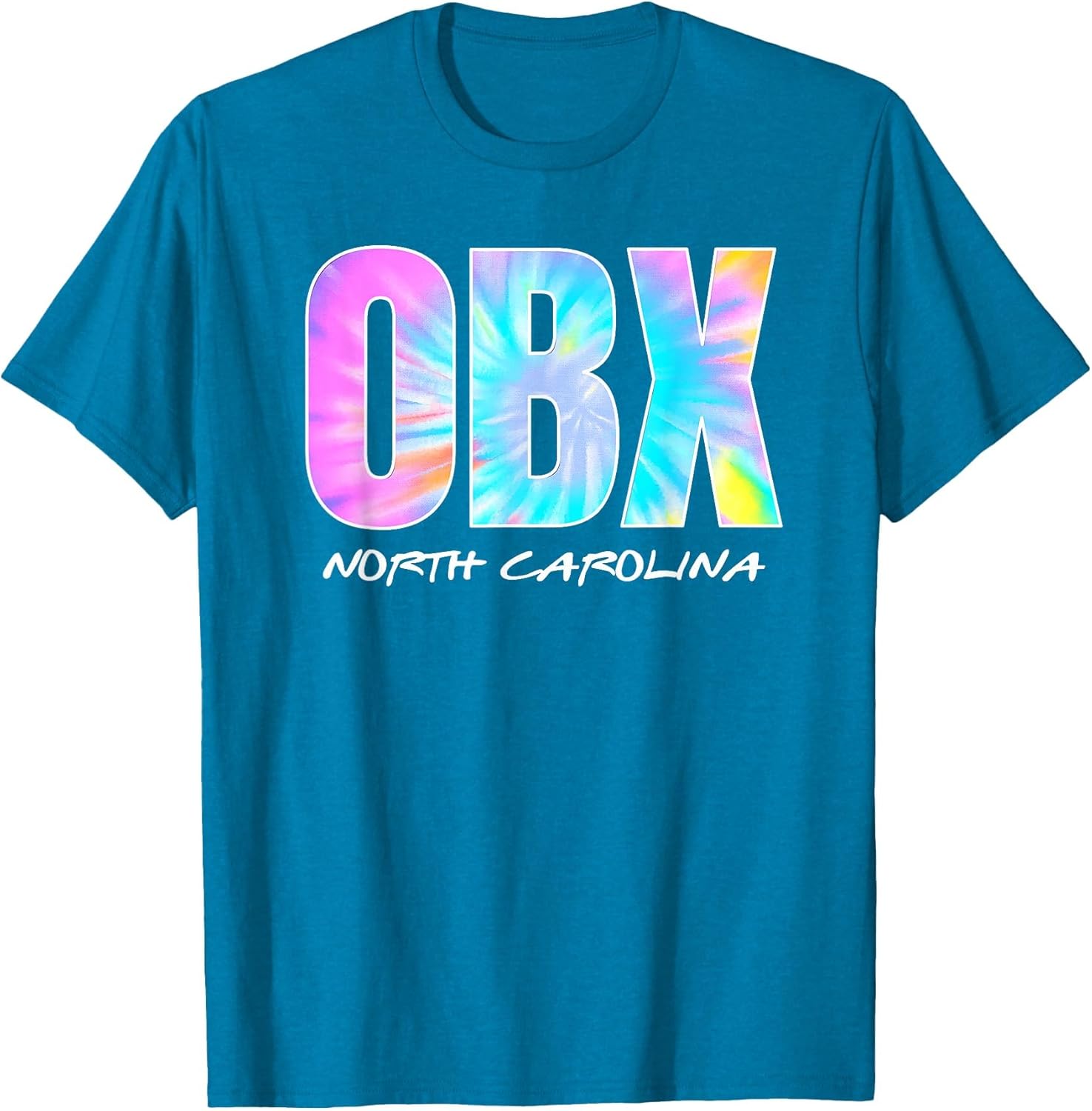 Retro Tie Dye OBX North Carolina Outer Banks Boys Girls