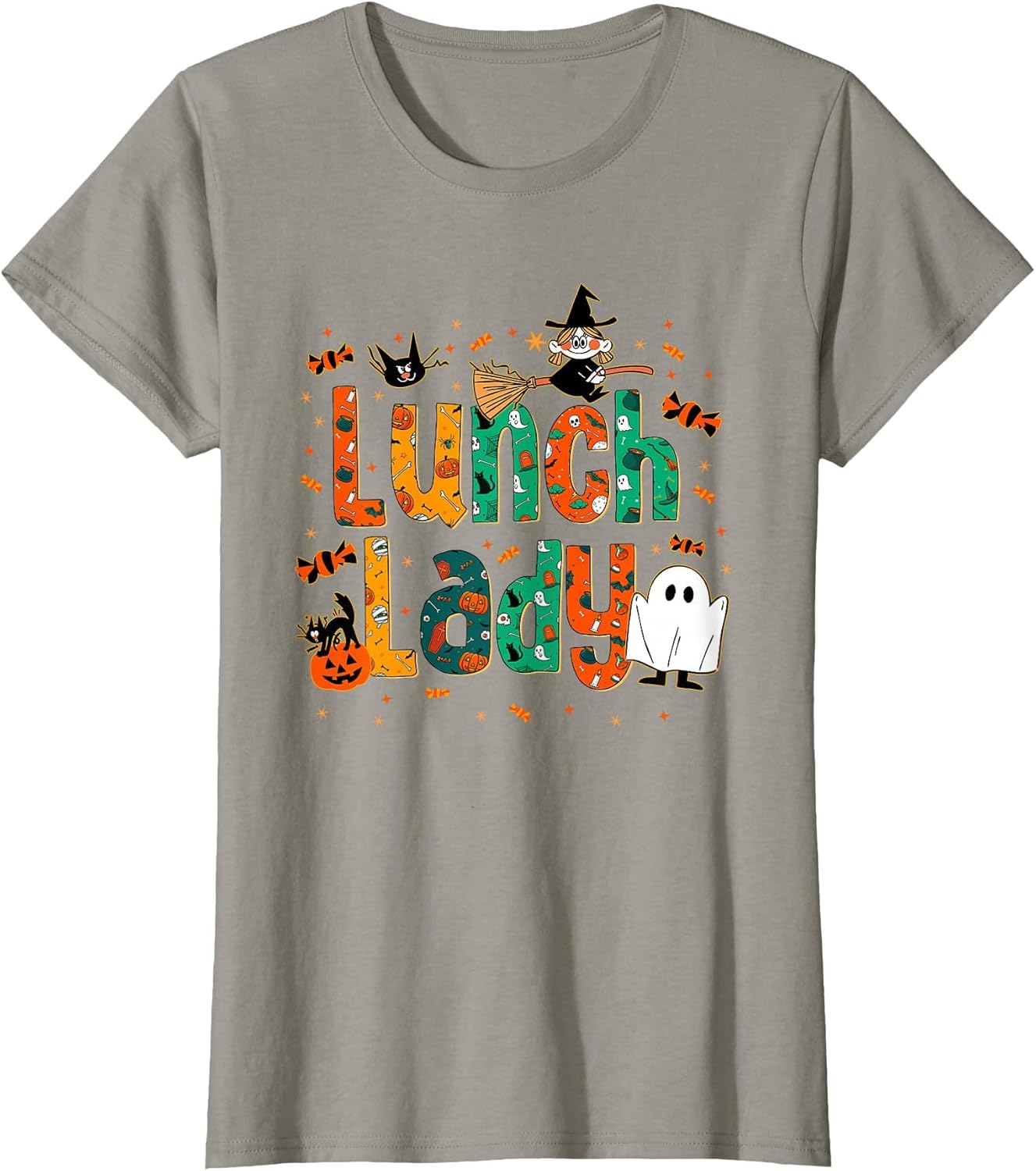 Halloween Lunch Lady Cafeteria Spooky Lunch Lady Halloween