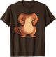 Beaver Shirt Adult Kids Men Women Brown Beaver Costume