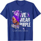 Black Women We Wear Purple Domestic Violence Awareness