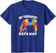 My Therapist Eats Hay Autism Awareness Puzzle Horse Lover