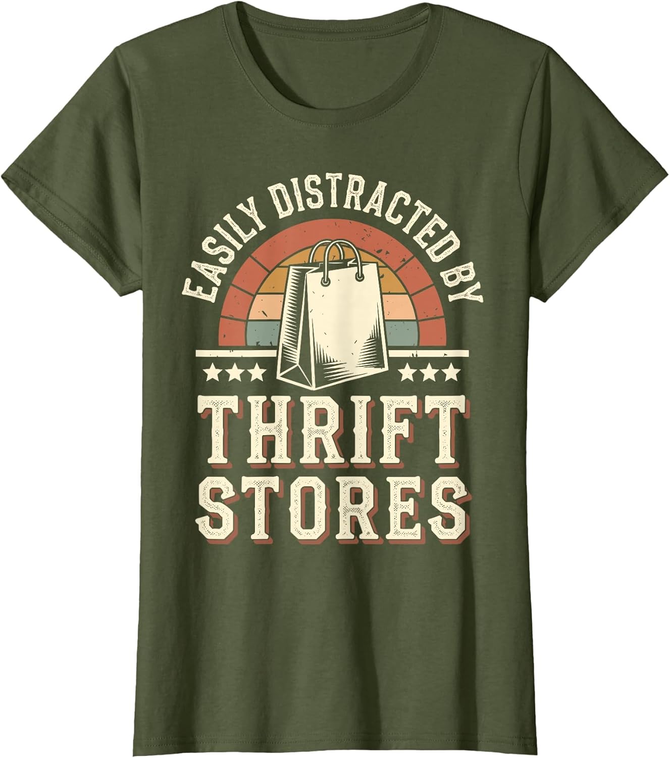 Easily Distracted by Thrift Stores Funny Thrifting Thrifter
