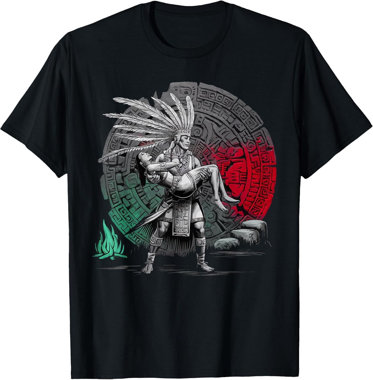 Aztec Warrior Mayan Indigenous Mexican Aztec Jaguar