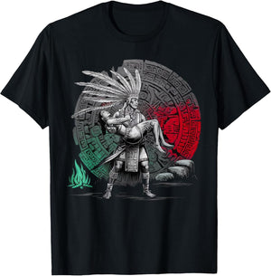 Aztec Warrior Mayan Indigenous Mexican Aztec Jaguar