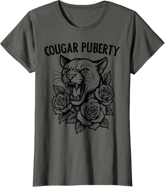 Cougar Puberty Funny Menopause Perimenopause
