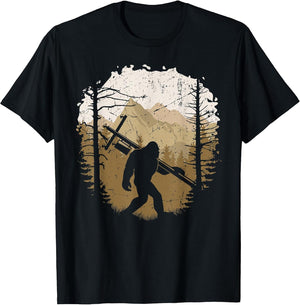 Funny Bigfoot Lineman Power Electrician Sasquatch Lineworker