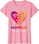 Heart Butterflies Hospice Nurse Appreciation Nursing Scrubs