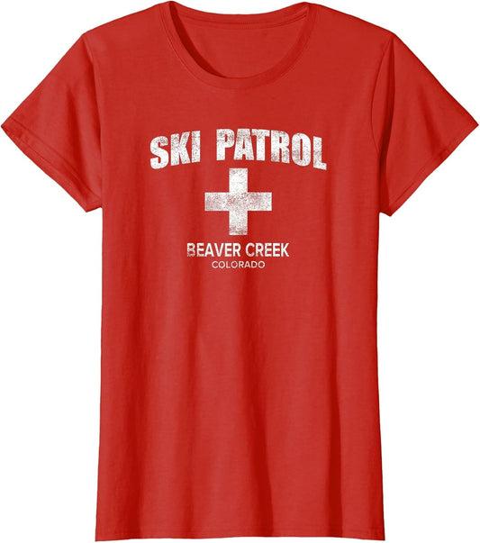 Official Beaver Creek Colorado Vintage Style Ski Patrol