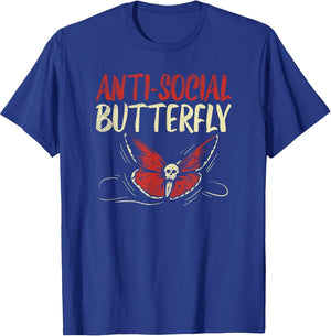 Anti Social Butterfly Goth Girl Gothic Solitude Introvert