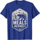 Meals On Wheels Funny Beer Biker