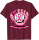 Baseball Drip Pink Breast Cancer Awareness Support Men Women