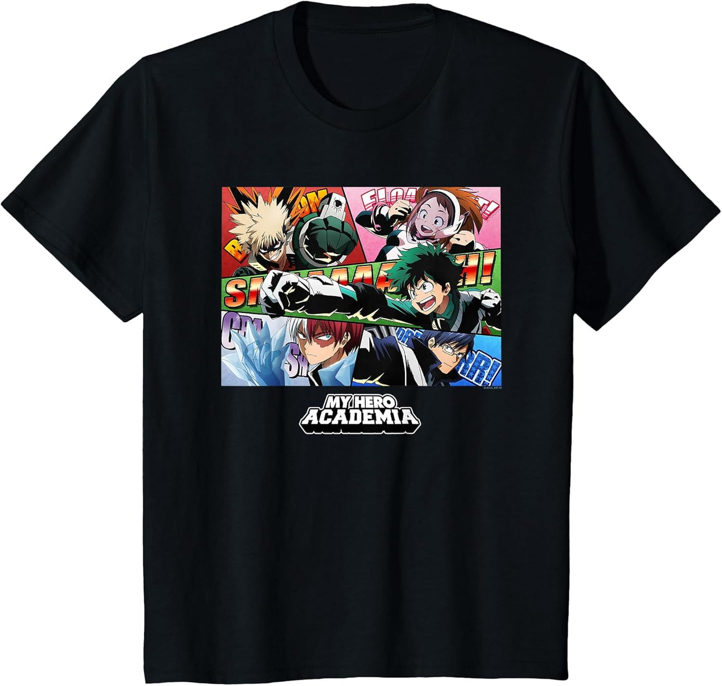 My Hero Academia Class 1-A Group Comic Panels Anime