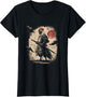 Samurai Rooster Warrior Vintage Japanese Anime Funny