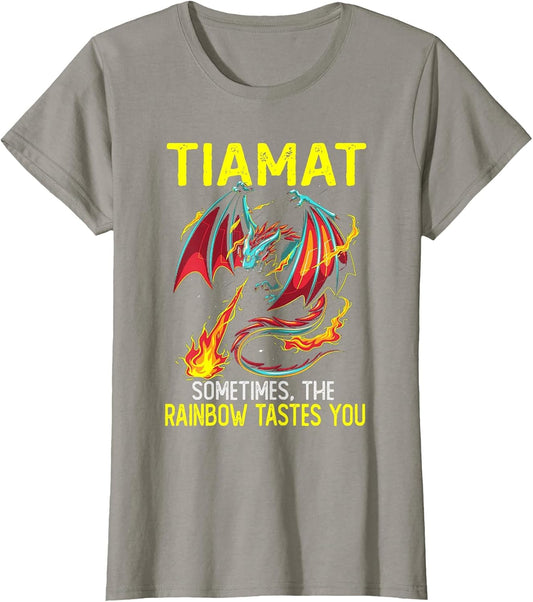 Tiamat Sometimes The Rainbow Tastes You Funny Dragons Lovers