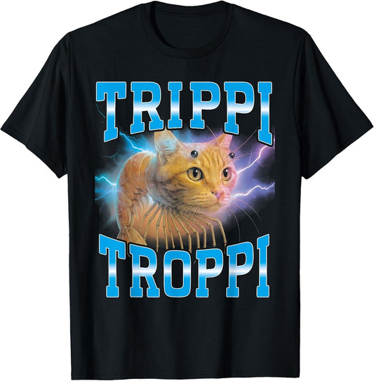 Surreal Italian Brainrot Meme Trippi Troppi Cat Funny