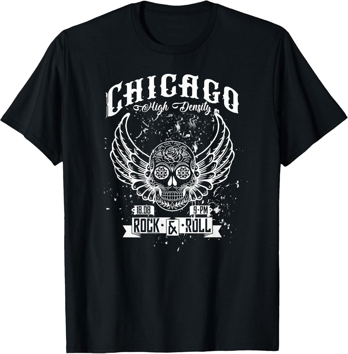 Chicago Classic Retro Vintage Illinois Windy Rock'n'Roll