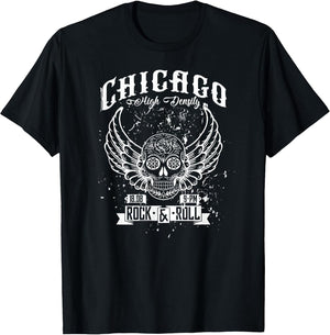 Chicago Classic Retro Vintage Illinois Windy Rock'n'Roll