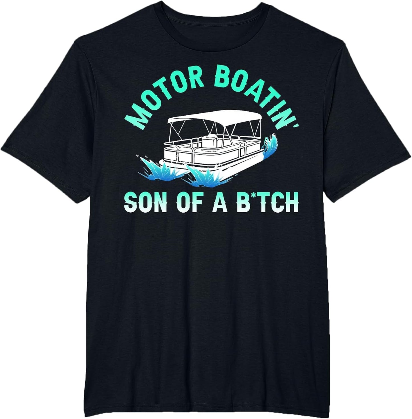 Motorboating Son of a B'itch Funny Vintage Apparel