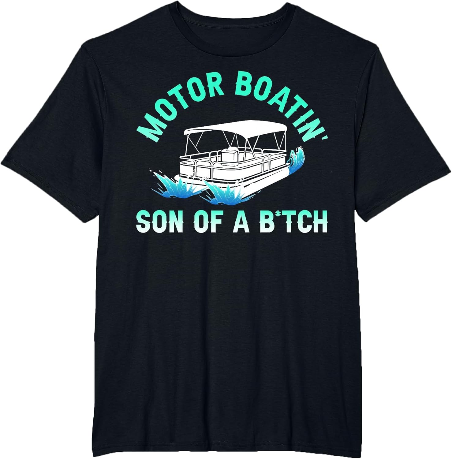 Motorboating Son of a B'itch Funny Vintage Apparel