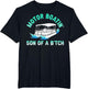 Motorboating Son of a B'itch Funny Vintage Apparel