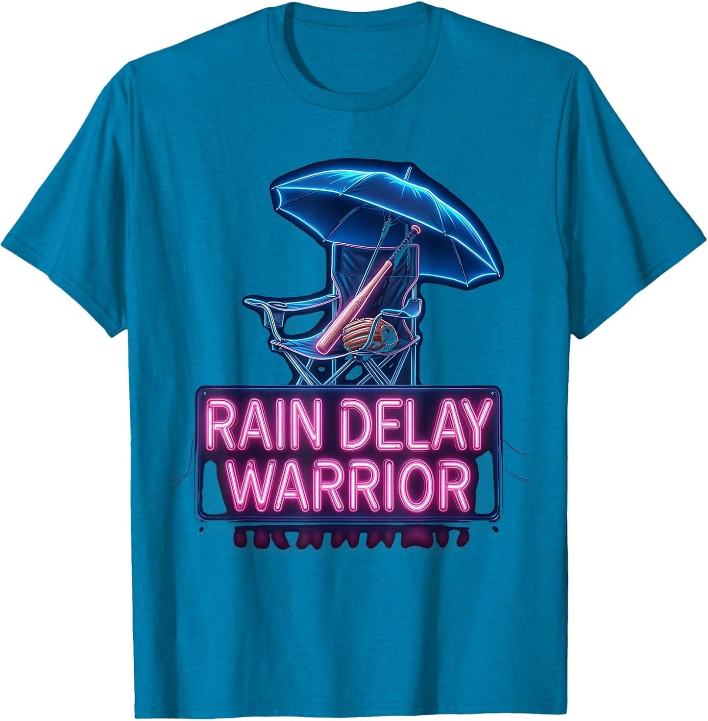 Rain Delay Warrior Baseball Mom Design