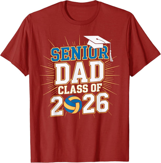 Senior Dad Class of 2026 Graduate Volleyball 2026 Graduation