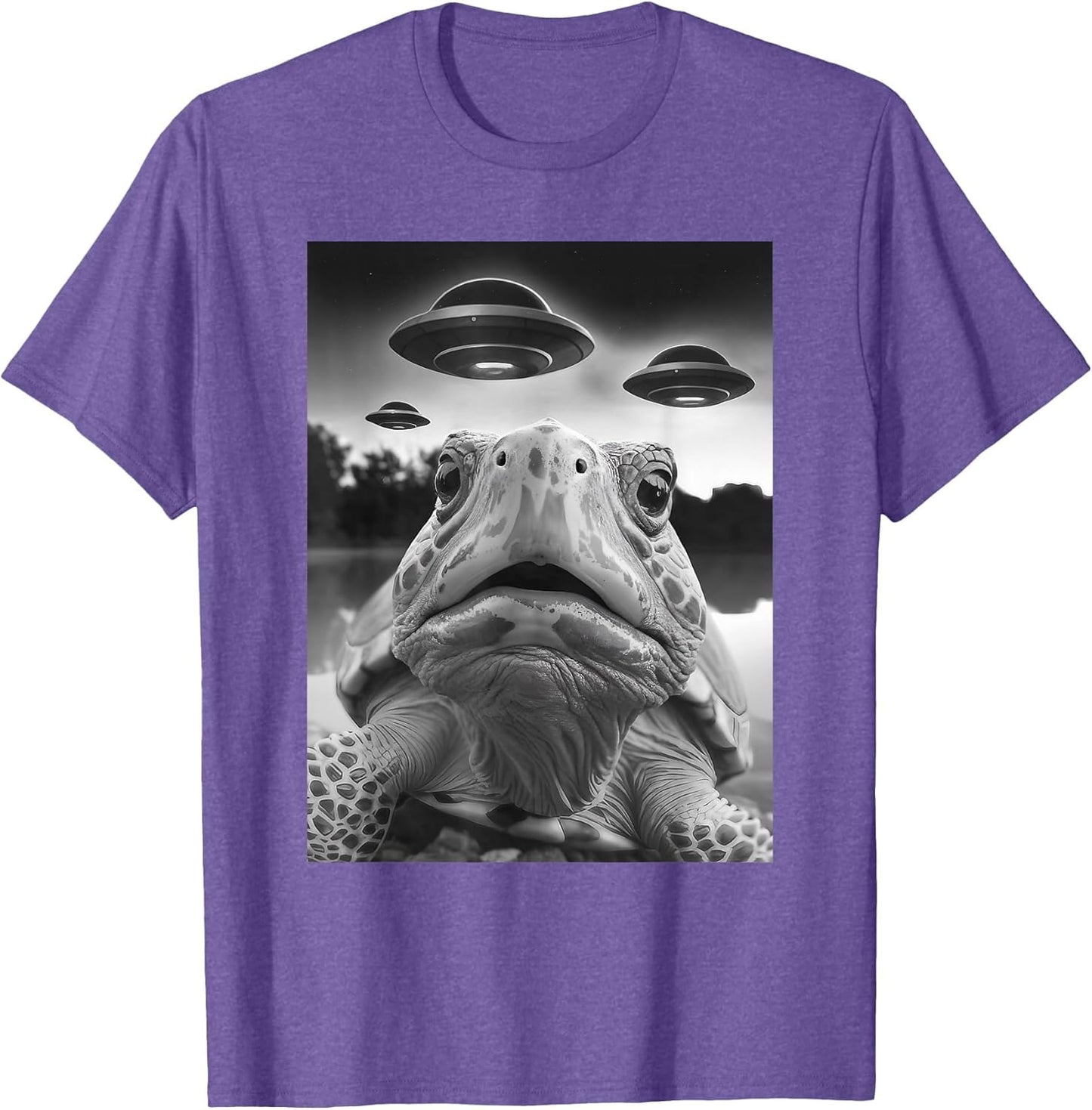 Funny Turtle UFO Weird