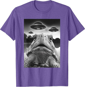 Funny Turtle UFO Weird