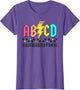 ABCD Kindergarten Rocks Pencil Lightning Teachers Rock Boys