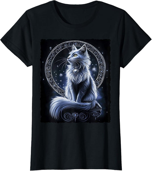 Magical Cat Fantasy Art Design
