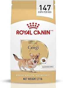 Royal Canin Corgi Adult Dry Dog Food, Kibble for Corgis 12 Months+, Supports Digestion and Weight Management, 27 lb Bag