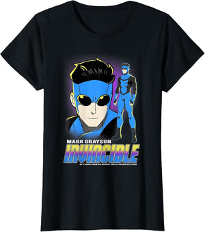 Invincible Mark Grayson Blue Suit Showcase Distressed