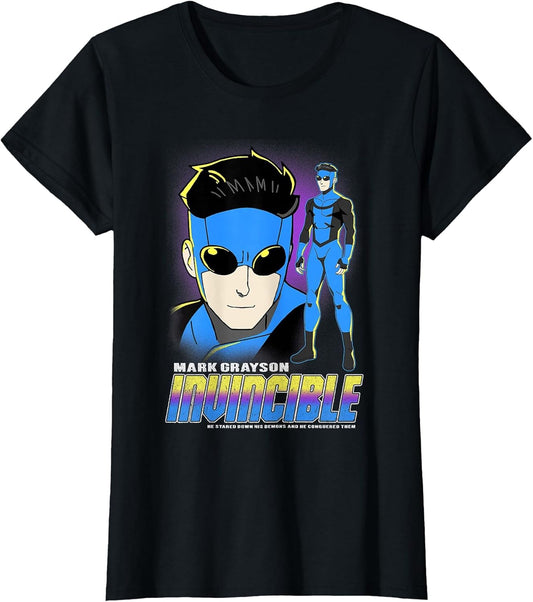 Invincible Mark Grayson Blue Suit Showcase Distressed