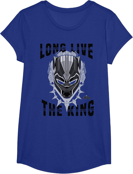 Marvel Black Panther Long Live The King Head Graphic