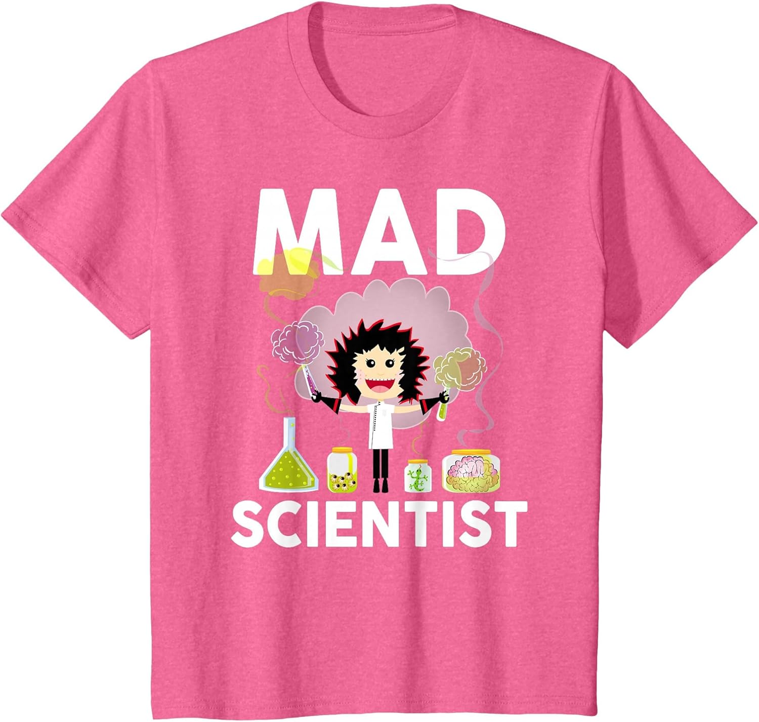 Mad Scientist Shirt Kids Boys Youth Adult Funny Science
