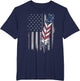 Feather USA Flag Native American Tribal Tradition