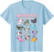 Axolotls of The World Kawaii Educational Graphic for Kids