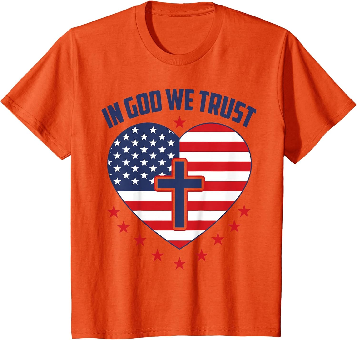 in God We Trust Christian Heart