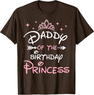 Daddy of The Birthday Princess Toddler Kid Girl Family Dad