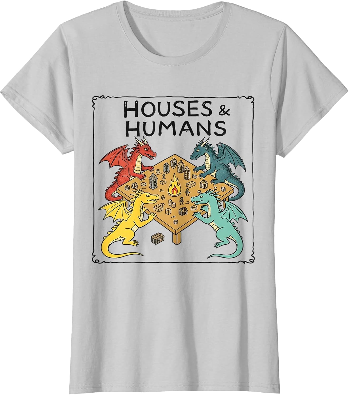 Houses and Humans Funny Parody Gaming Boys Kids