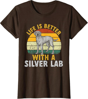 Silver Labrador Retriever Life is Better with A Silver Lab