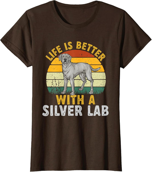 Silver Labrador Retriever Life is Better with A Silver Lab