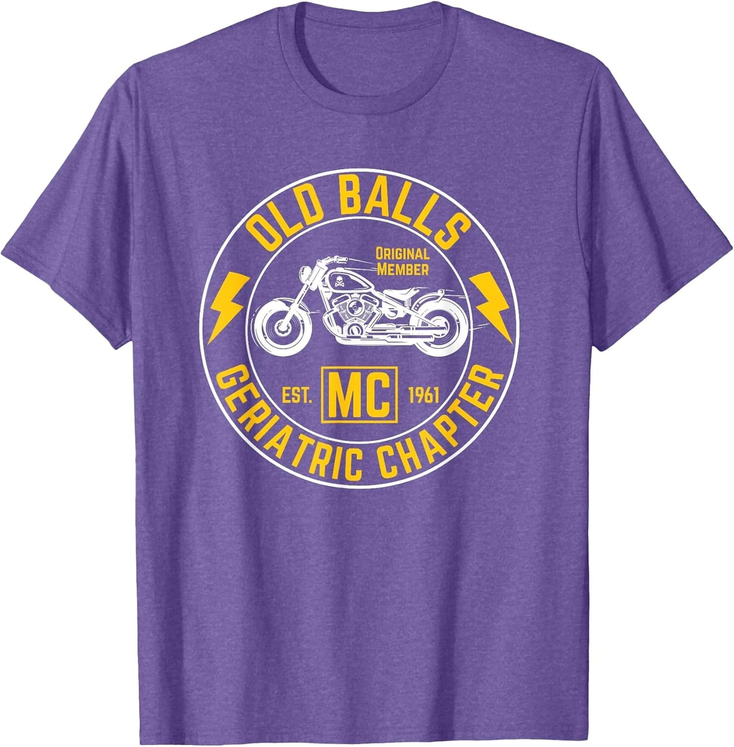 60th Birthday Old Balls Club 1961 for Motorcycle Rider