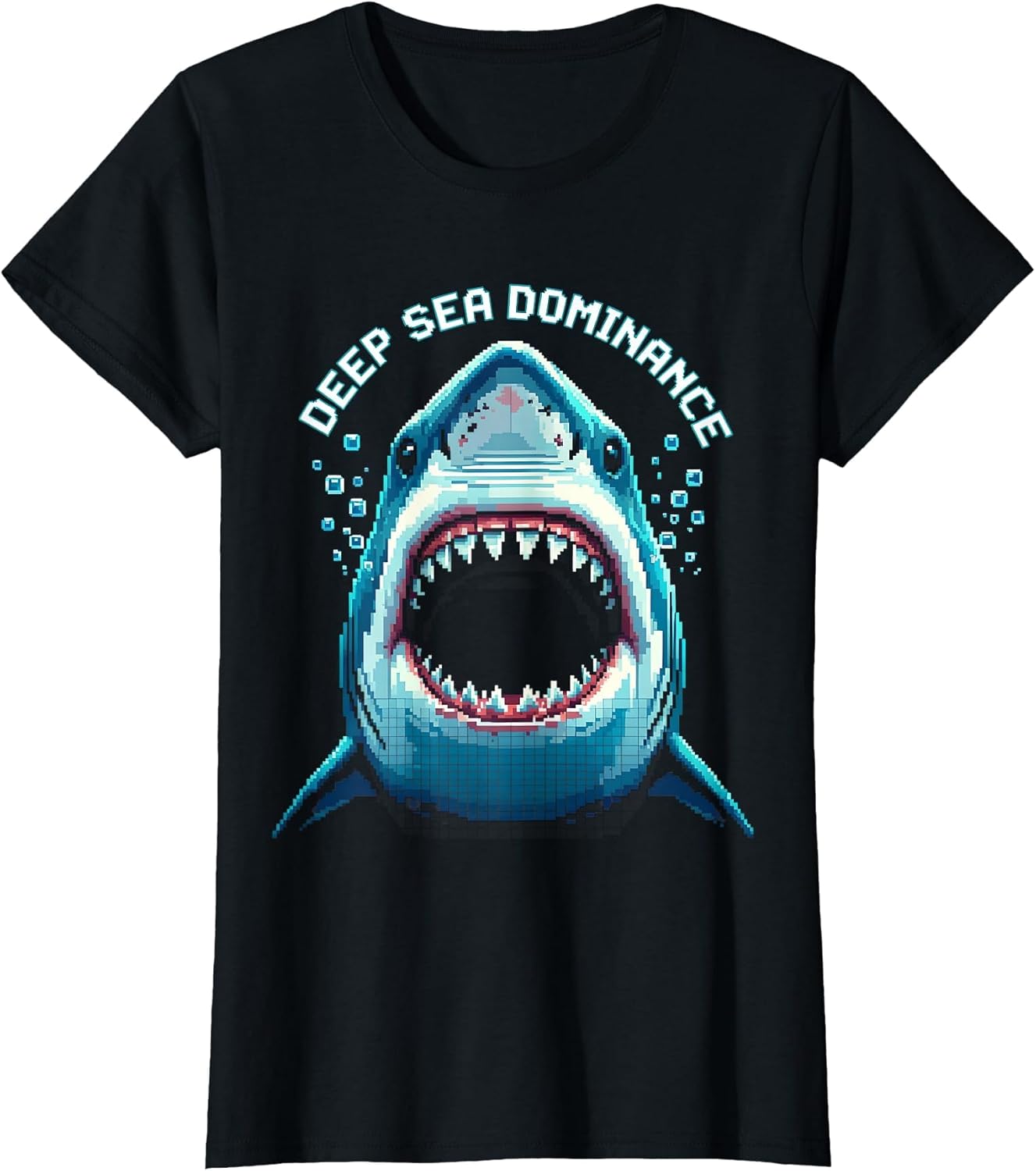 Deep Sea Dominance Shark Graphic Design