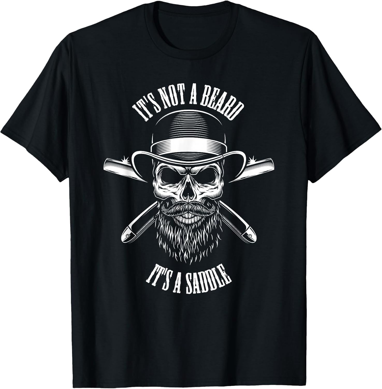 It's Not A Beard It's A Saddle Funny Beard