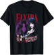 Elvira, Mistress of The Dark Purple and Red Graphic