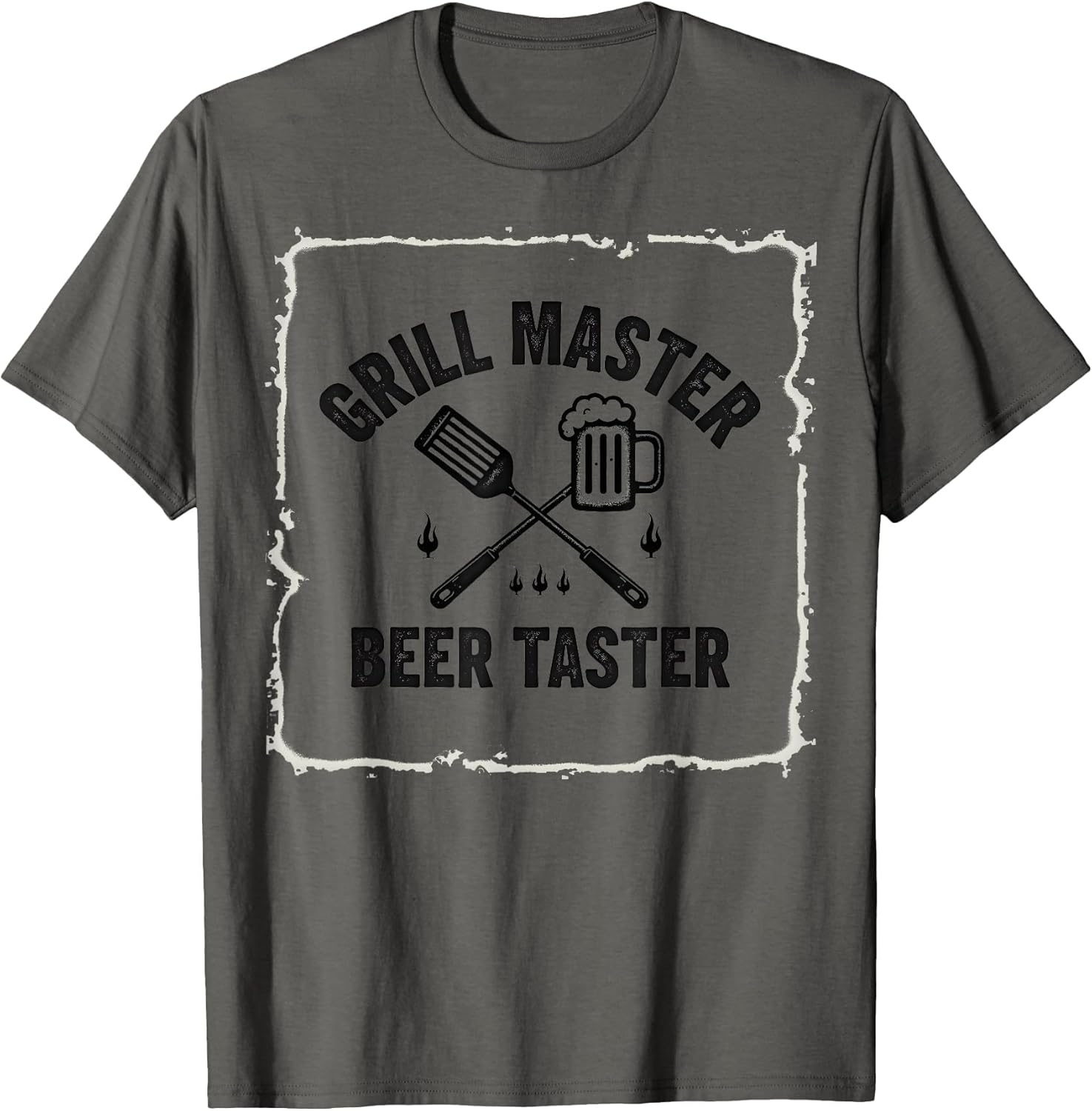 Grill Master Beer Taster Funny BBQ Design