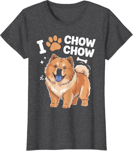I Love Chow Chow Dog Lover Design