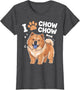 I Love Chow Chow Dog Lover Design