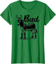 Funny Bad Ass Donkey Shirt Badass Donkey Retro Donkeys Meme